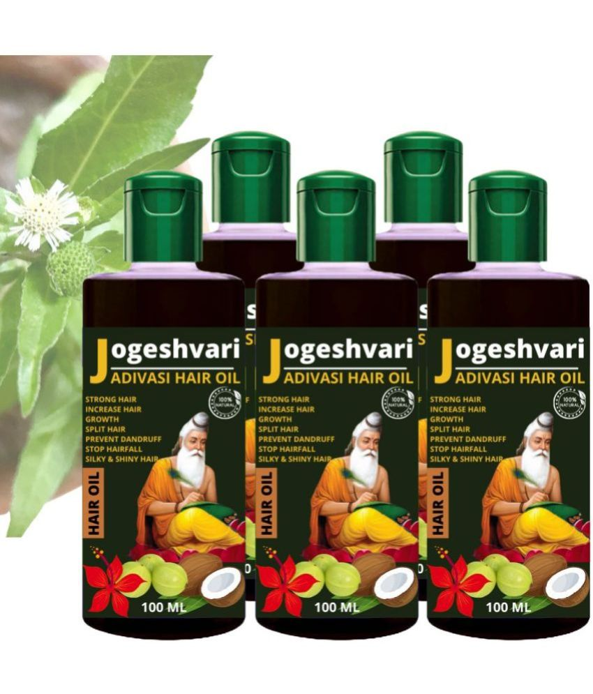     			Jogeshvari Hair Growth Almond Oil 500 ml ( Pack of 5 )