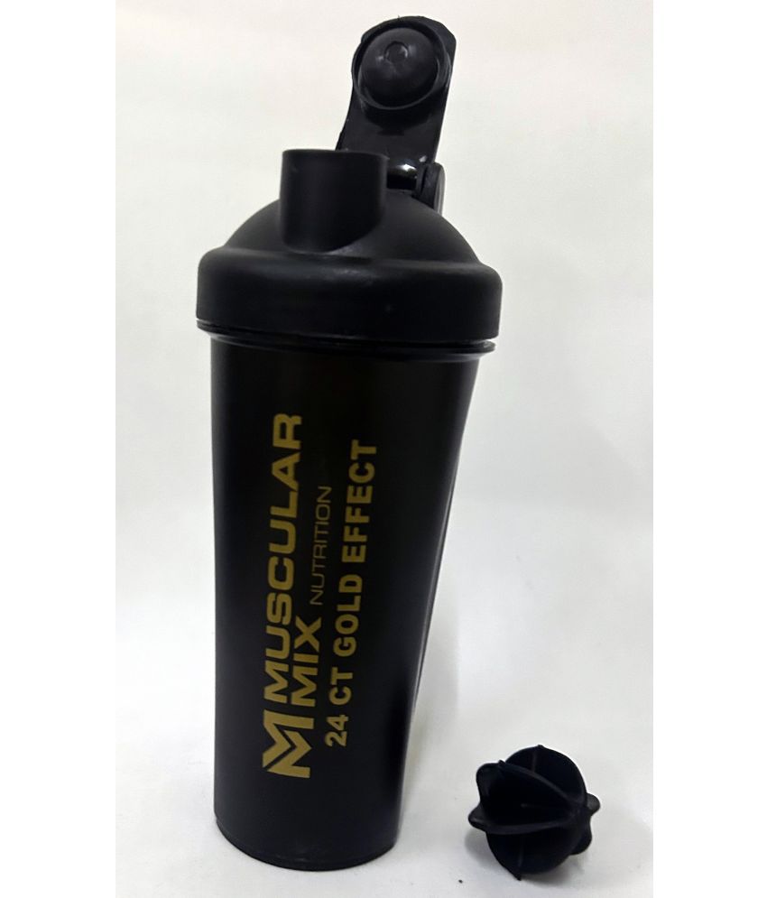     			MUSCULAR MIX Plastic Black 700 mL Sipper,Shaker,Bottle ( Pack of 1 )