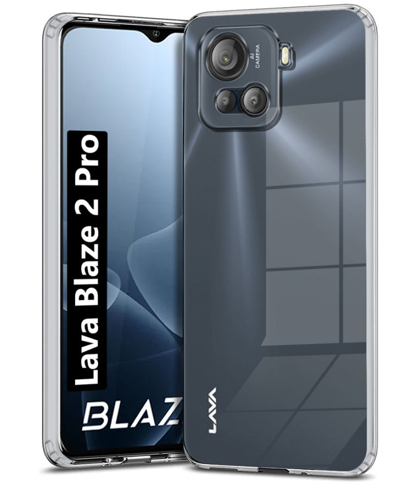     			NBOX Plain Cases Compatible For Silicon Lava Blaze 2 Pro ( Pack of 1 )