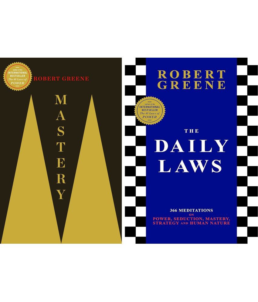     			Robert Greene 2 Books Set: Mastery & Daily Laws (English, Paperback)