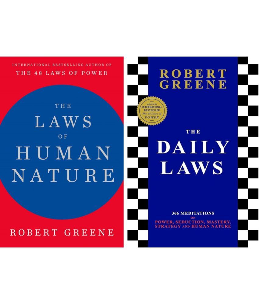     			Robert Greene 2 Books Set: Laws of Human Nature & Daily Laws (English,Paperback)