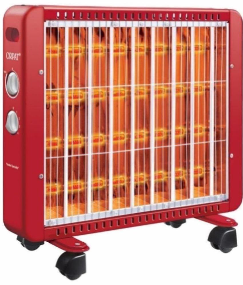     			Orpat Climate Heater Red Carbon Heater