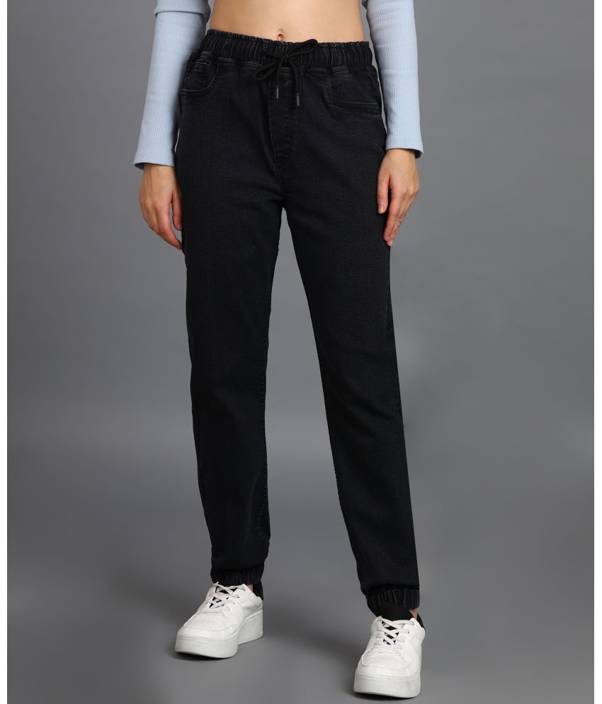     			Urbano Fashion - Dark Grey Denim Slim Fit Women's Jeans ( Pack of 1 )