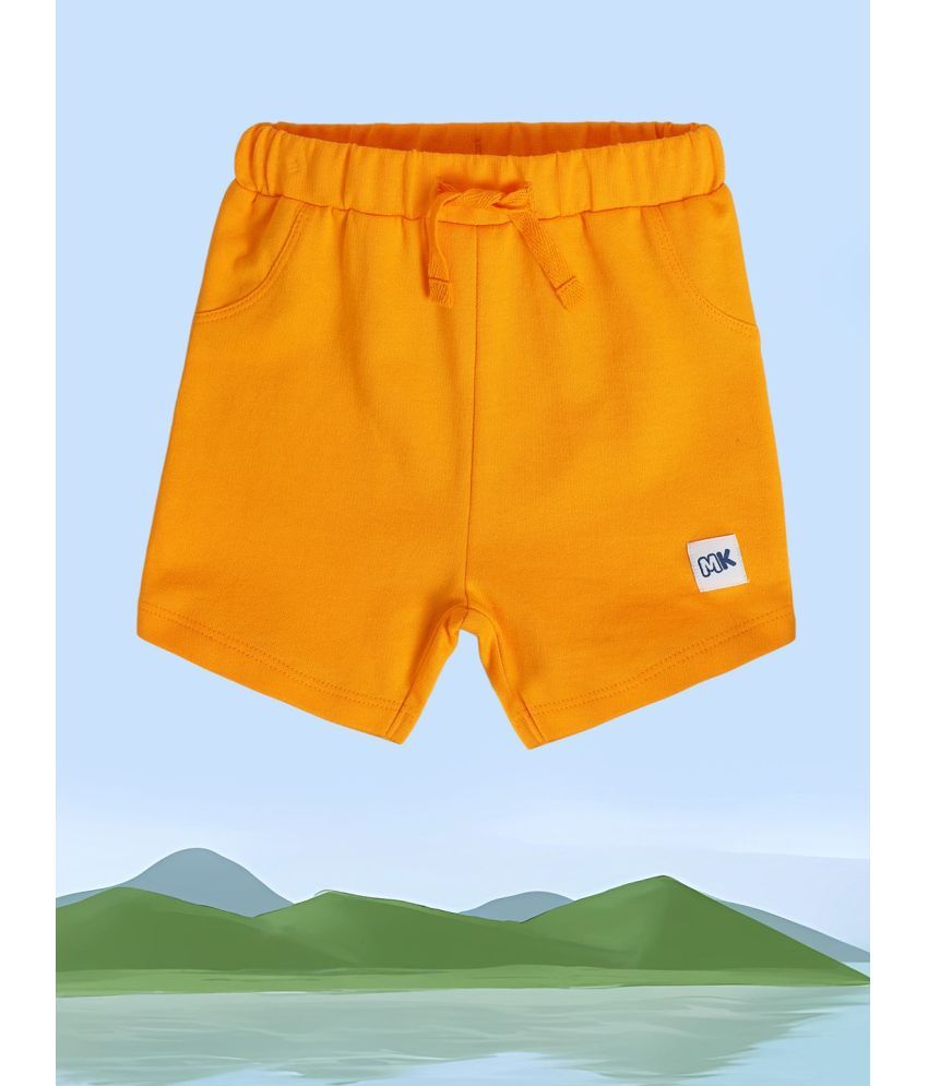     			MINI KLUB Yellow BABY BOYS SHORTS Pack of 1