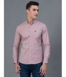 Red Tape Cotton Blend Regular Fit Solids Full Sleeves Men's Casual Shirt - Pink ( Pack of 1 )