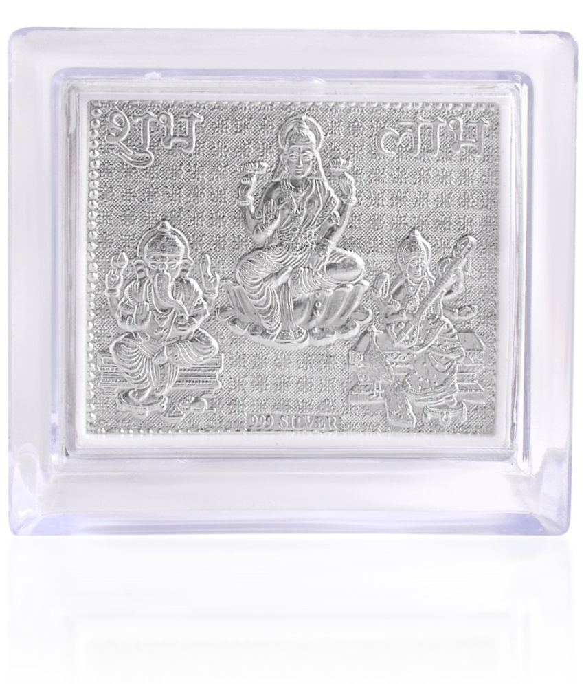     			ADMIER Alloy Lakshmi Ganesha Saraswati Idol ( 7 cm )