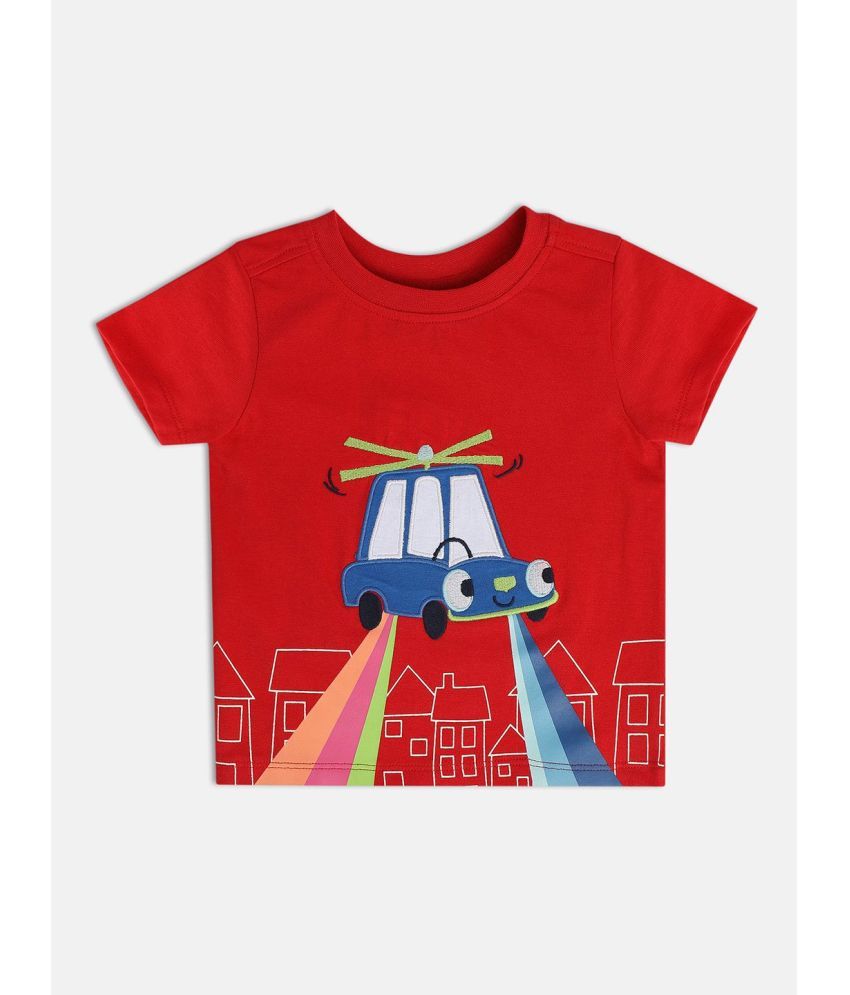     			MINI KLUB Red Baby Boy T-Shirt ( Pack of 1 )