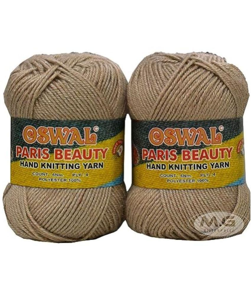     			Oswal Premium Socks high Strength Paris Beauty Yarn Suitable for Socks, Accessories, and Home Decor. Light Skin 400 GMS- Art-ADCC