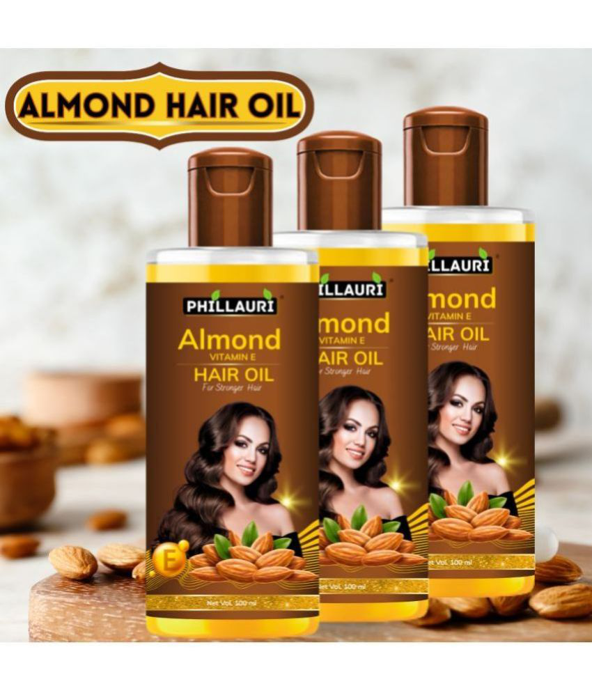     			Phillauri Anti Dandruff Almond Oil 300 ml ( Pack of 3 )