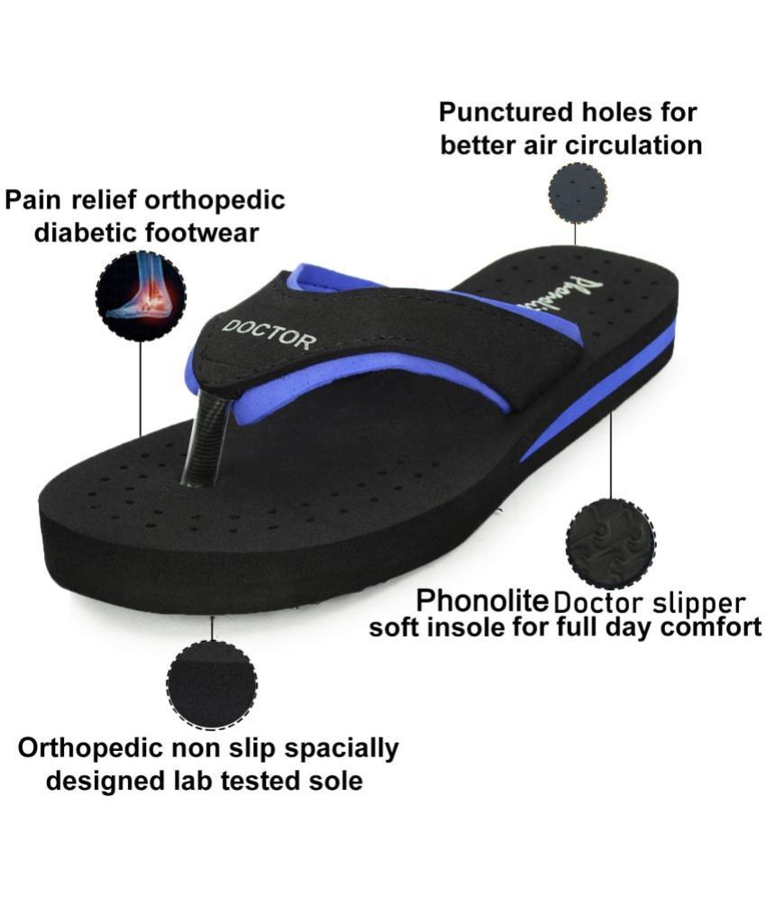     			Phonolite Black Women's Slipper