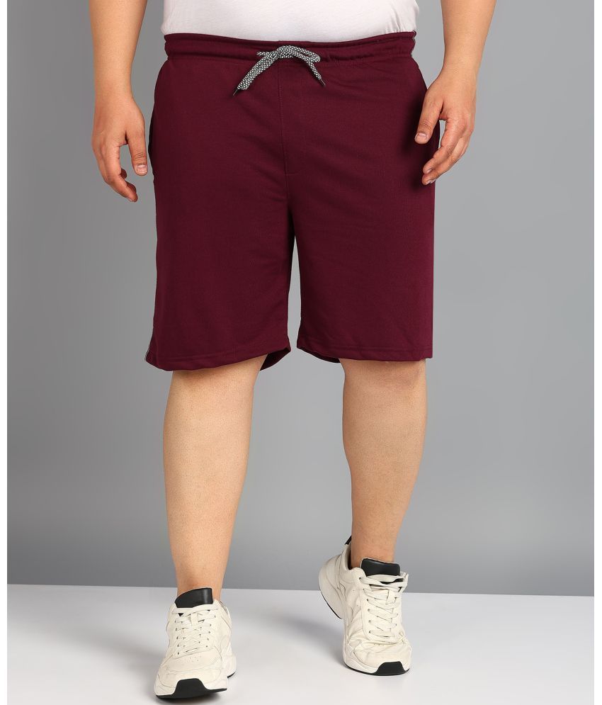     			XFOX Wine Blended Men's Shorts ( Pack of 1 )