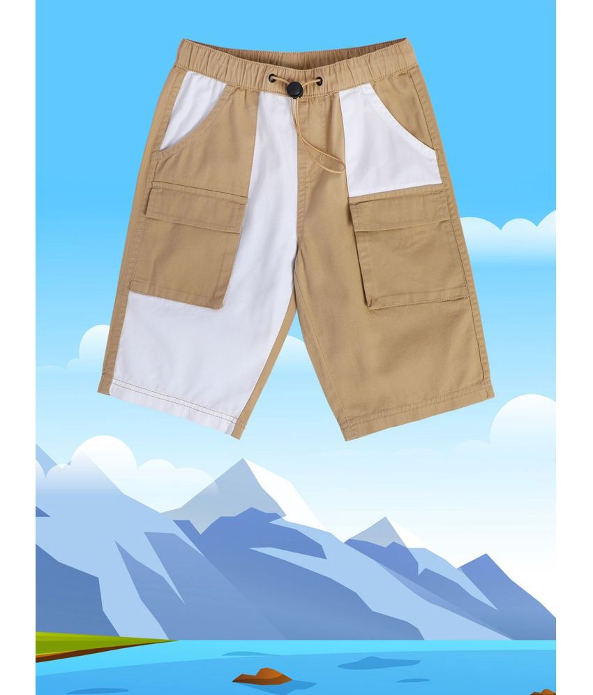     			MINI KLUB - Brown Cotton Boys Shorts ( Pack of 1 )