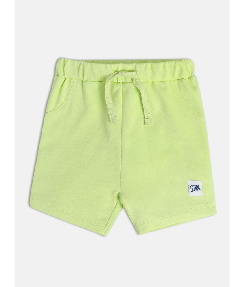     			MINI KLUB Green BABY BOYS SHORTS Pack of 1