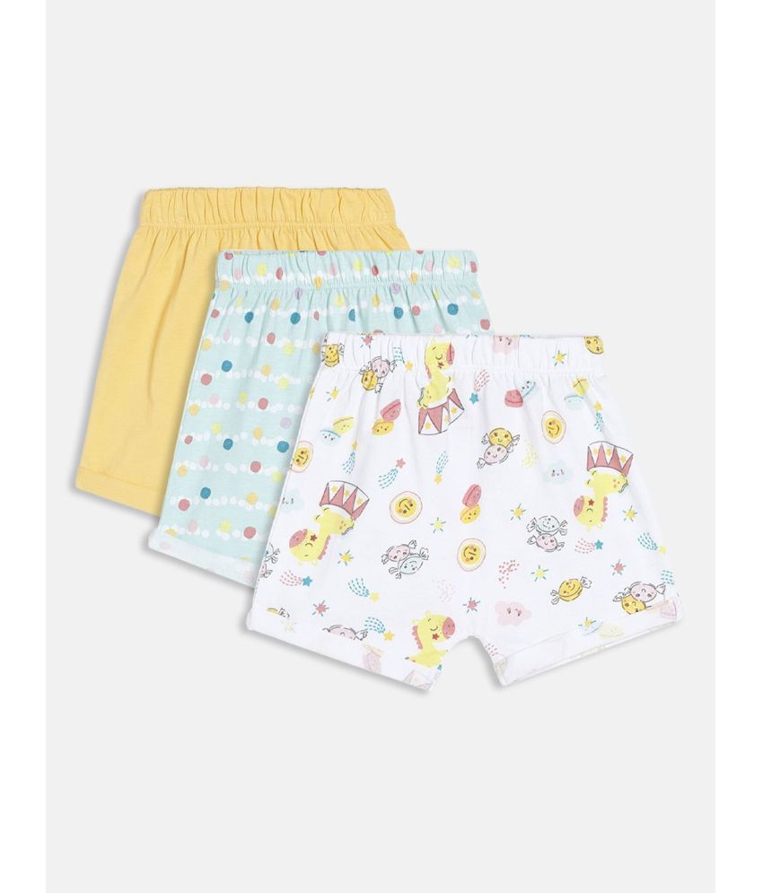     			MINI KLUB Multi NEW BORN AND BABY GIRLS SHORTS Pack of 3