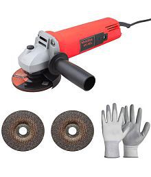 Atrocitus (3 in1 Kit)  Essential Power Tools for Crafters Angle Grinder, 2 Metal Cutting Blade And Gloves