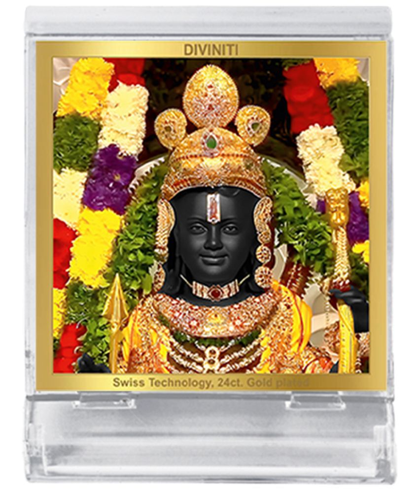     			Diviniti Lord Ram Ideal For Car Dashboard ( Pack of 1 )