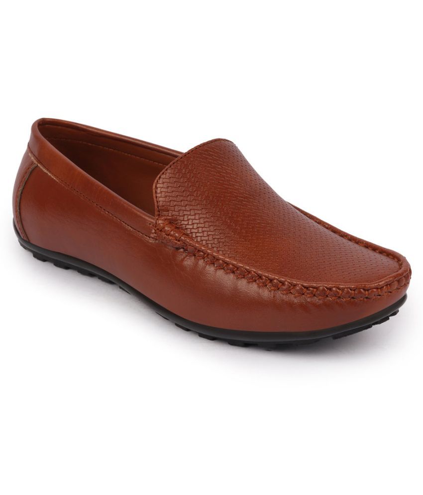     			Fausto Tan Men's Slip on