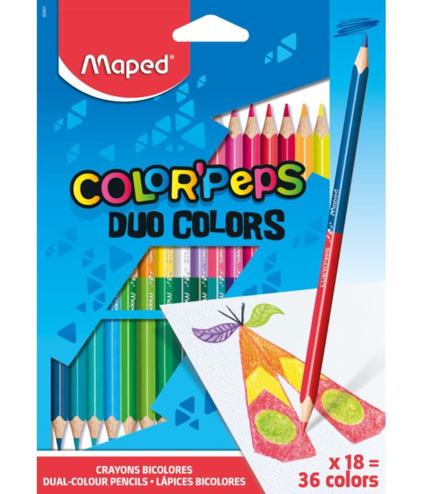     			Maped Color'Peps Color Pencil Set-Pack Of 36,Multicolor