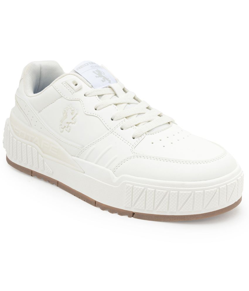     			Red Tape RSL033 Off White Men's Sneakers