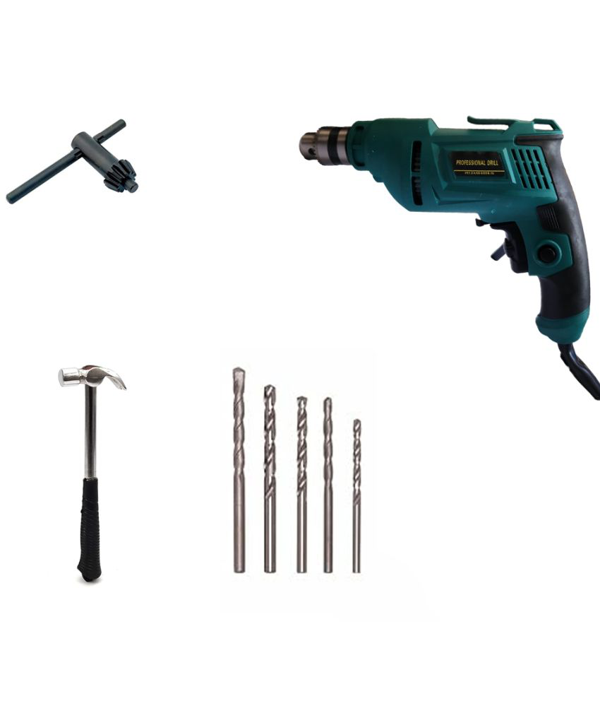     			Atrocitus - Kit of 4-90 550W 9 mm Corded Drill Machine with Bits