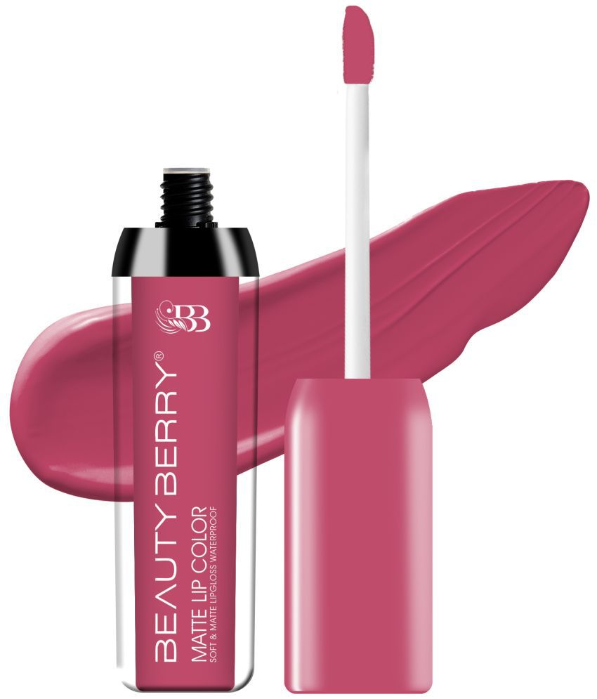     			Beauty Berry Pink Matte Lip Gloss 4.5gm