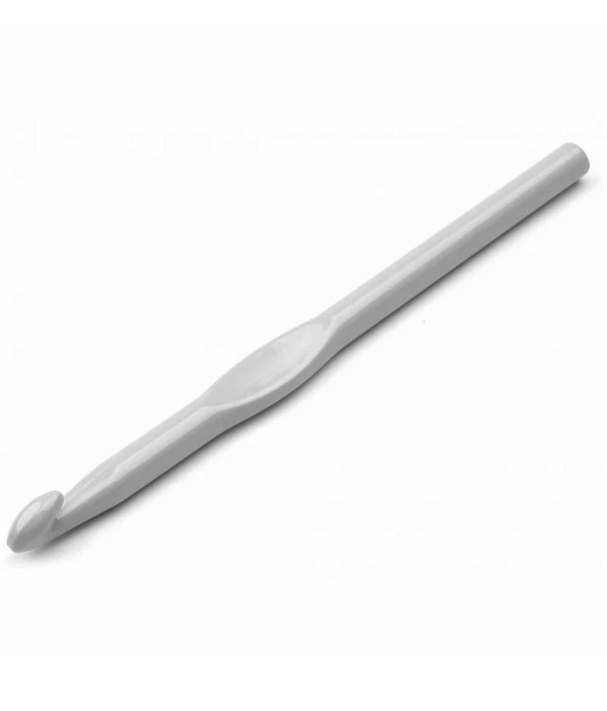     			Jyoti Crochet Hook Aluminium for Wool Work, Hand Knitted Sewing DIY Craft Weaving Needle, Ideal for Sweaters, Purses, Scarves, Hats, and Booties, 15654 (Grey, 6"/15cm of Size 12/2.5mm) - 5 Pieces