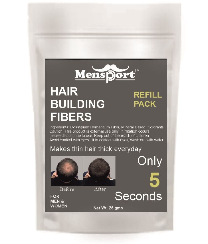     			Mensport Hair Building Fibers Instant Fuller Hair 25 gm