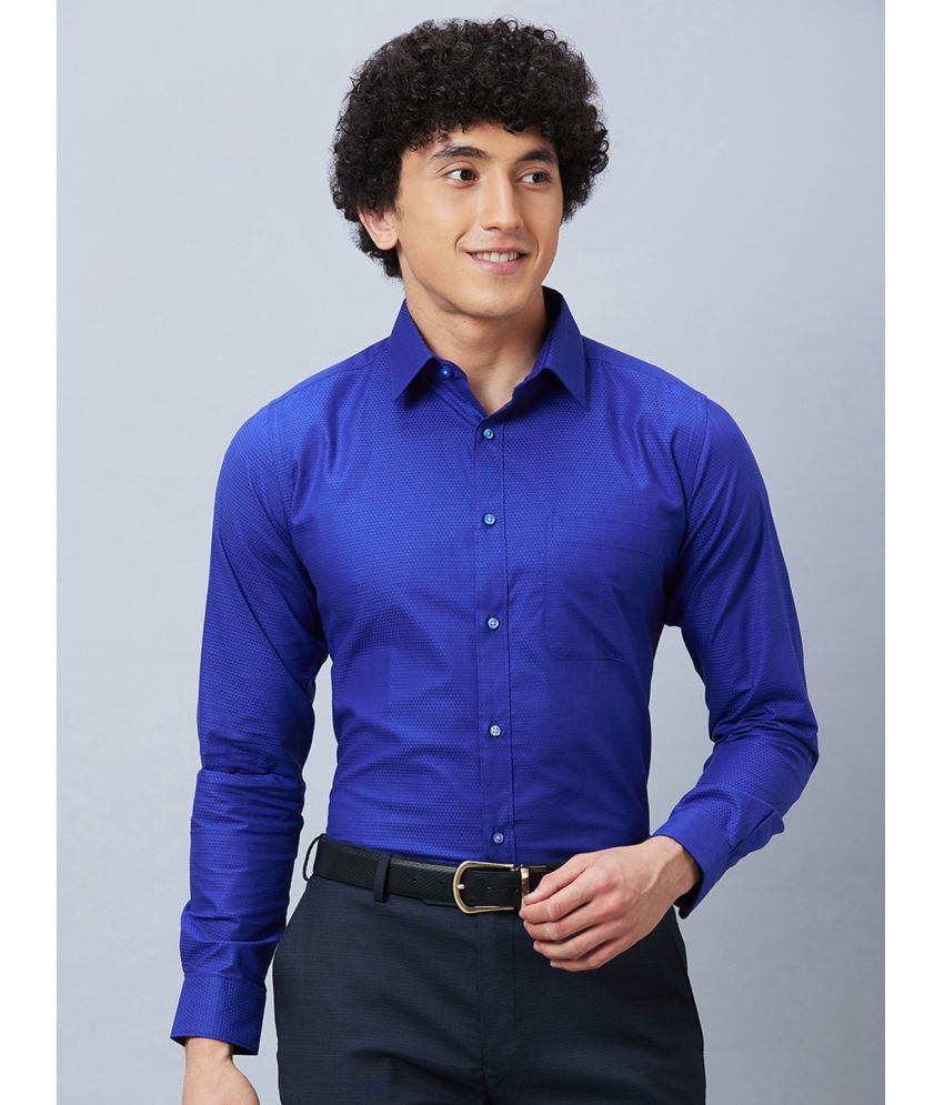     			Raymond Cotton Slim Fit Full Sleeves Men's Formal Shirt - Purple ( Pack of 1 )