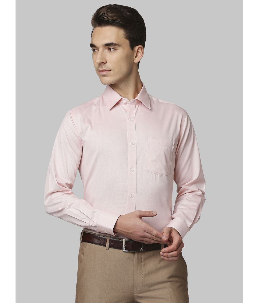     			Park Avenue Cotton Regular Fit Full Sleeves Men's Formal Shirt - Orange ( Pack of 1 )