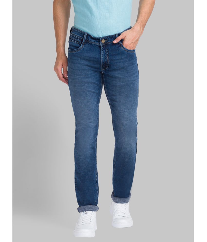     			Parx Skinny Fit Distressed Men's Jeans - Blue ( Pack of 1 )