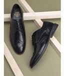 Red Tape Black Men's Derby Formal Shoes