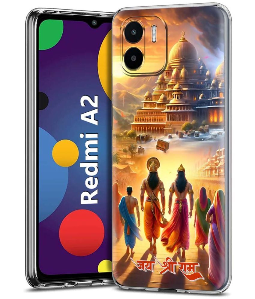     			NBOX Multicolor Printed Back Cover Silicon Compatible For Redmi A2 ( Pack of 1 )