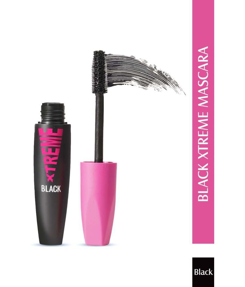     			Glam21 Xtreme Black Mascara Waterproof 2X Stay Power NonClumping voluminous 2X Volume 10ml Black