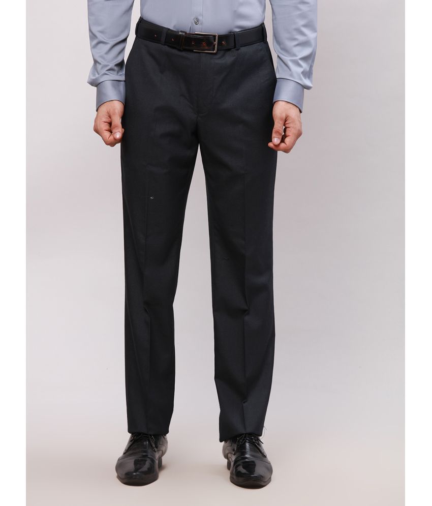     			Park Avenue Regular Flat Men's Formal Trouser - Blue ( Pack of 1 )