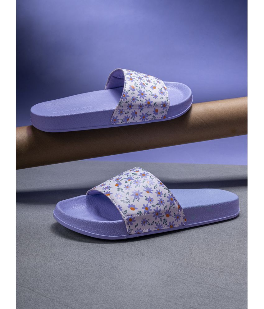     			Red Tape Purple Women's Slide