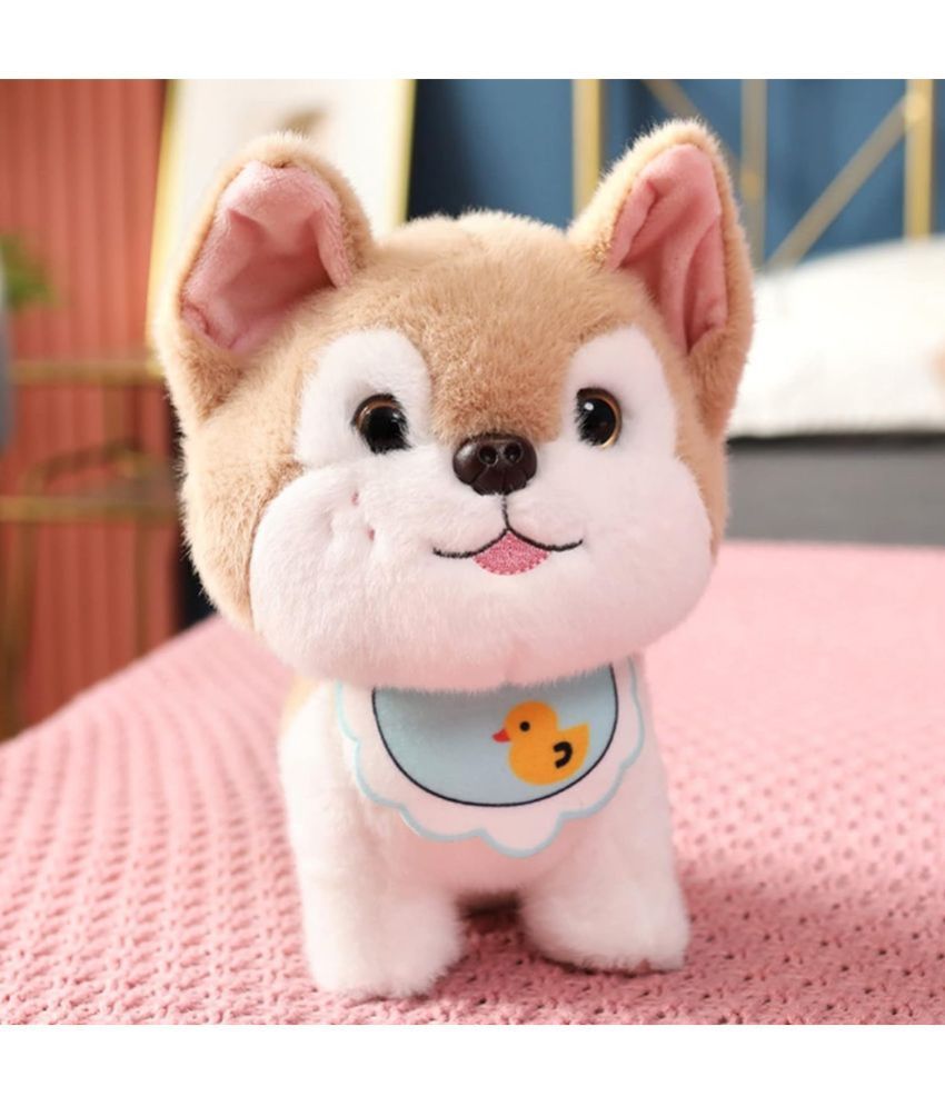     			Super-Soft Brown Dog Plush Toy: Ideal Birthday Gift for Boys, Girls, and Kids - Cute, Safe, and Versatile Sitting Dog Soft Toy for Home Decor and Playtime