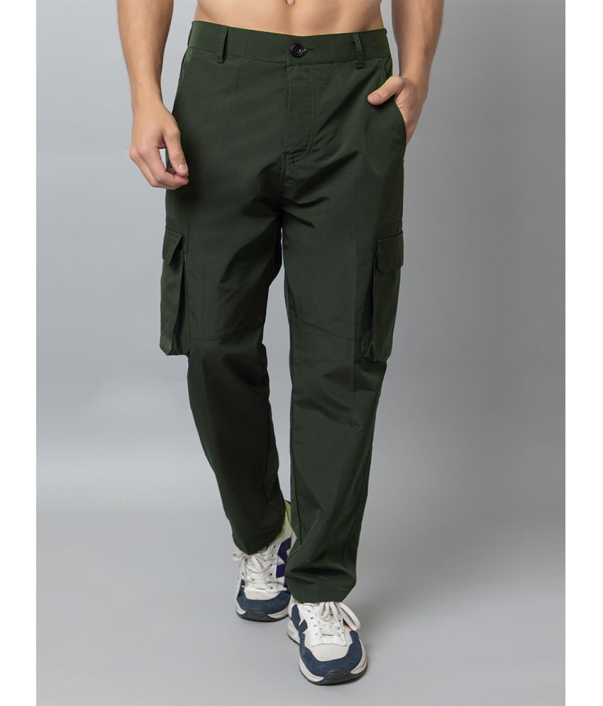     			YHA Olive Green Polyester Men's Sports Trackpants ( Pack of 1 )