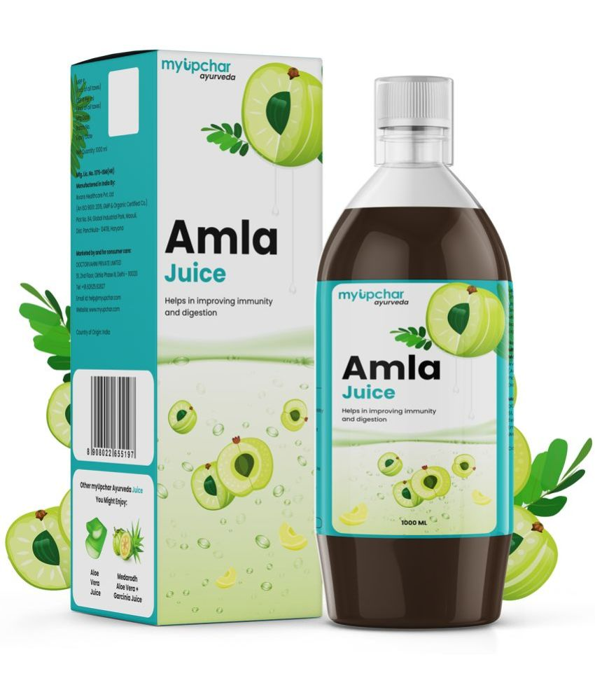     			myUpchar Ayurveda Amla Juice - 1L | Pure Juice With Vitamin C | Nourishes Hair & Control Hair Fall | Boosts Digestion