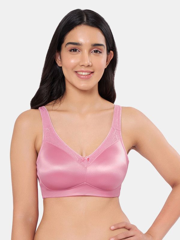     			Amante Nylon Women's Everyday Bra ( Pink ) BRA78001