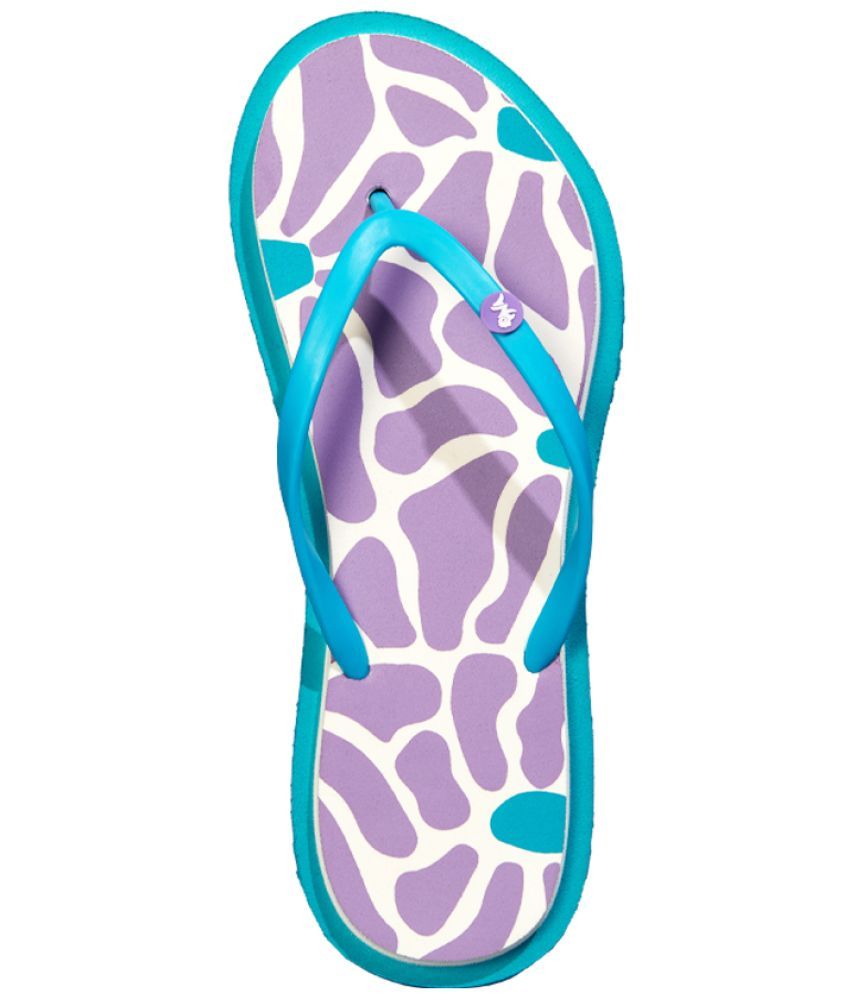     			Neemans Lavender Women's Flip Flop