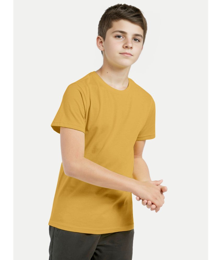     			Radprix Pack of 1 Boys Cotton Blend T-Shirt ( Yellow )