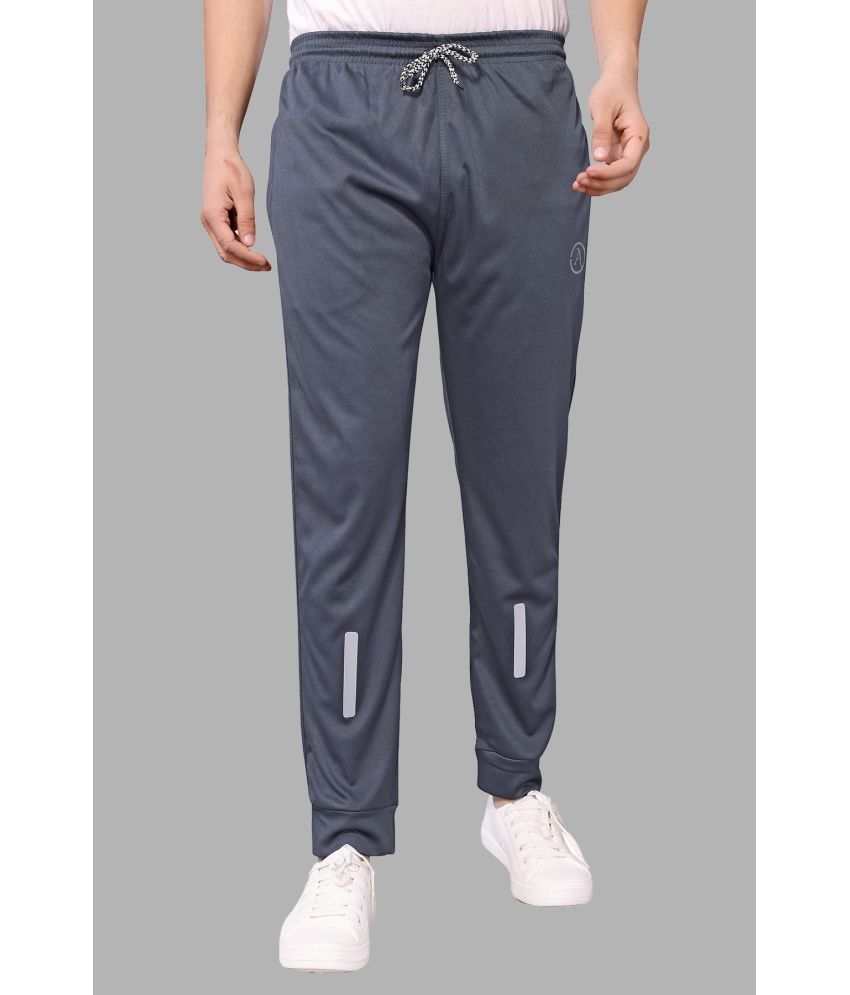     			Anand Grey Lycra Men's Joggers ( Pack of 1 )