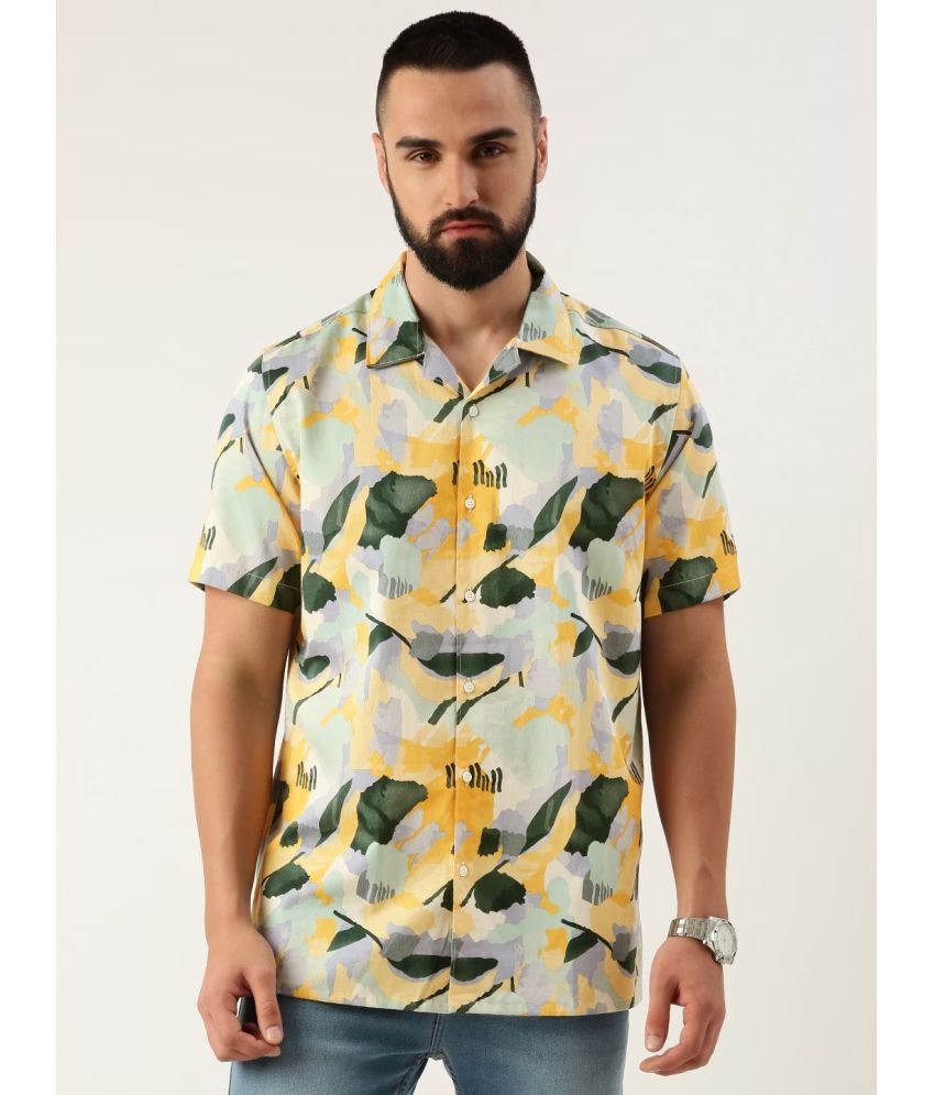     			Bene Kleed 100% Cotton Regular Fit Printed Half Sleeves Men's Casual Shirt - Multi ( Pack of 1 )