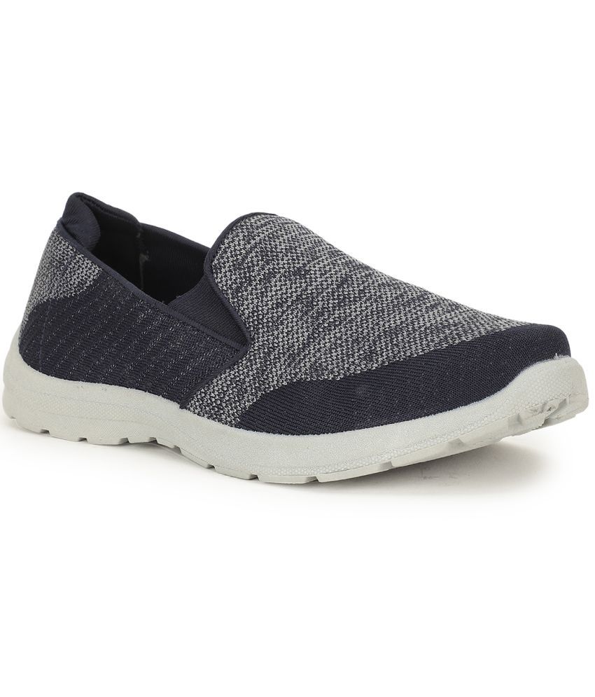     			Bata Navy Men's Slip-on Shoes