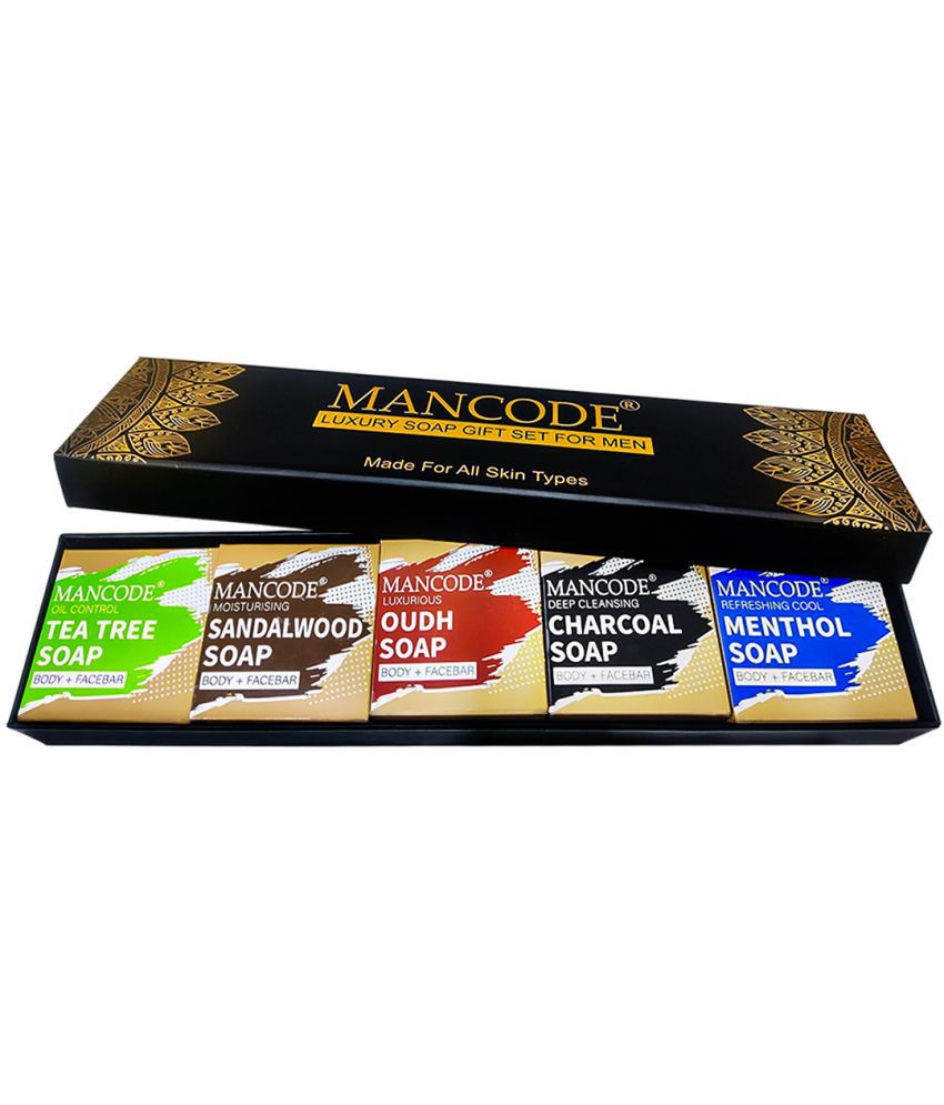     			Mancode Freshness Luxury Soap Gift Set For Men Soap for All Skin Type ( Pack of 1 )