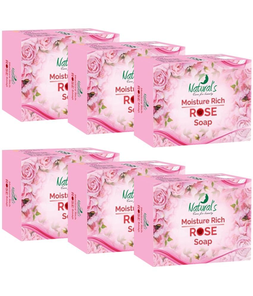     			Natural's care for beauty Freshness Soap for All Skin Type ( Pack of 6 )