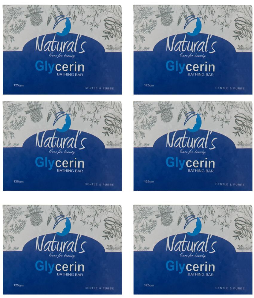     			Natural's care for beauty Skin Whitening Soap for All Skin Type ( Pack of 6 )