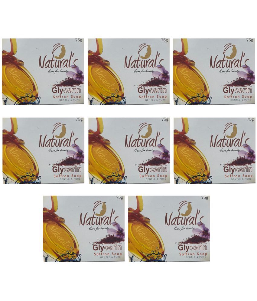     			Natural's care for beauty Skin Whitening Soap for All Skin Type ( Pack of 8 )