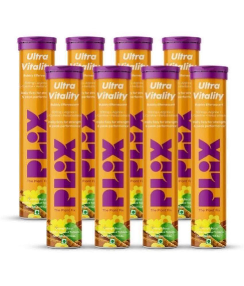     			The Plant Fix Plix Ultra Vitality For Vigour, Performance & Strength(Pack of 8)(8 x 15 Tablets)