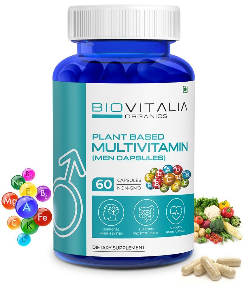     			BIOVITALIA ORGANICS Multivitamins For Men ( Pack of 1 )